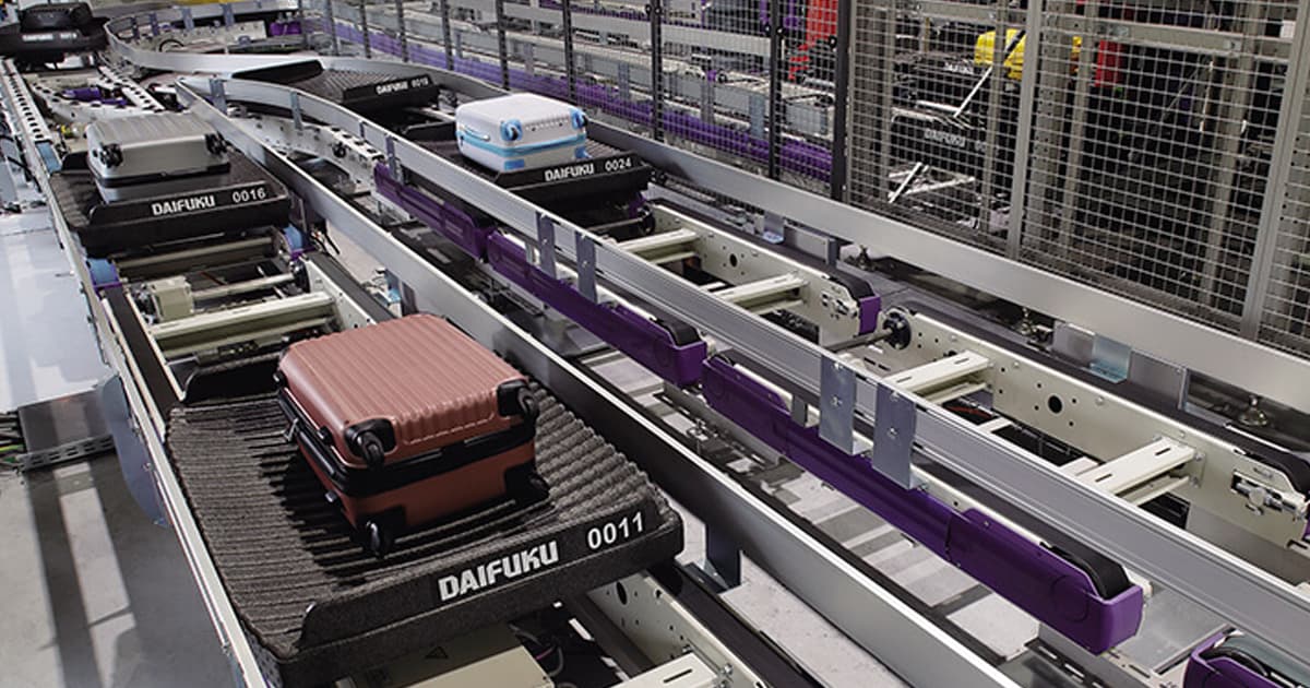 Kansai Airport BTS System Empty Tray Storage