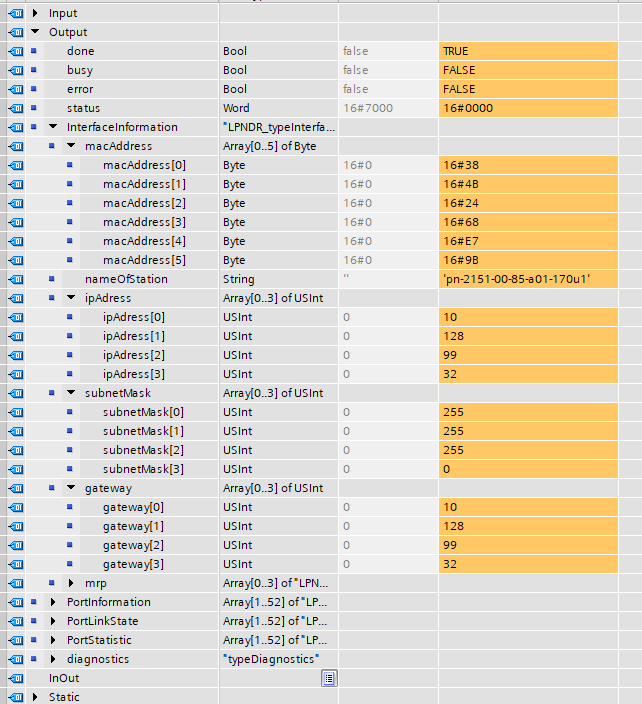 InterfaceInfoExample