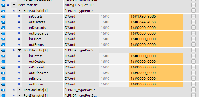 PortStatisticsExample