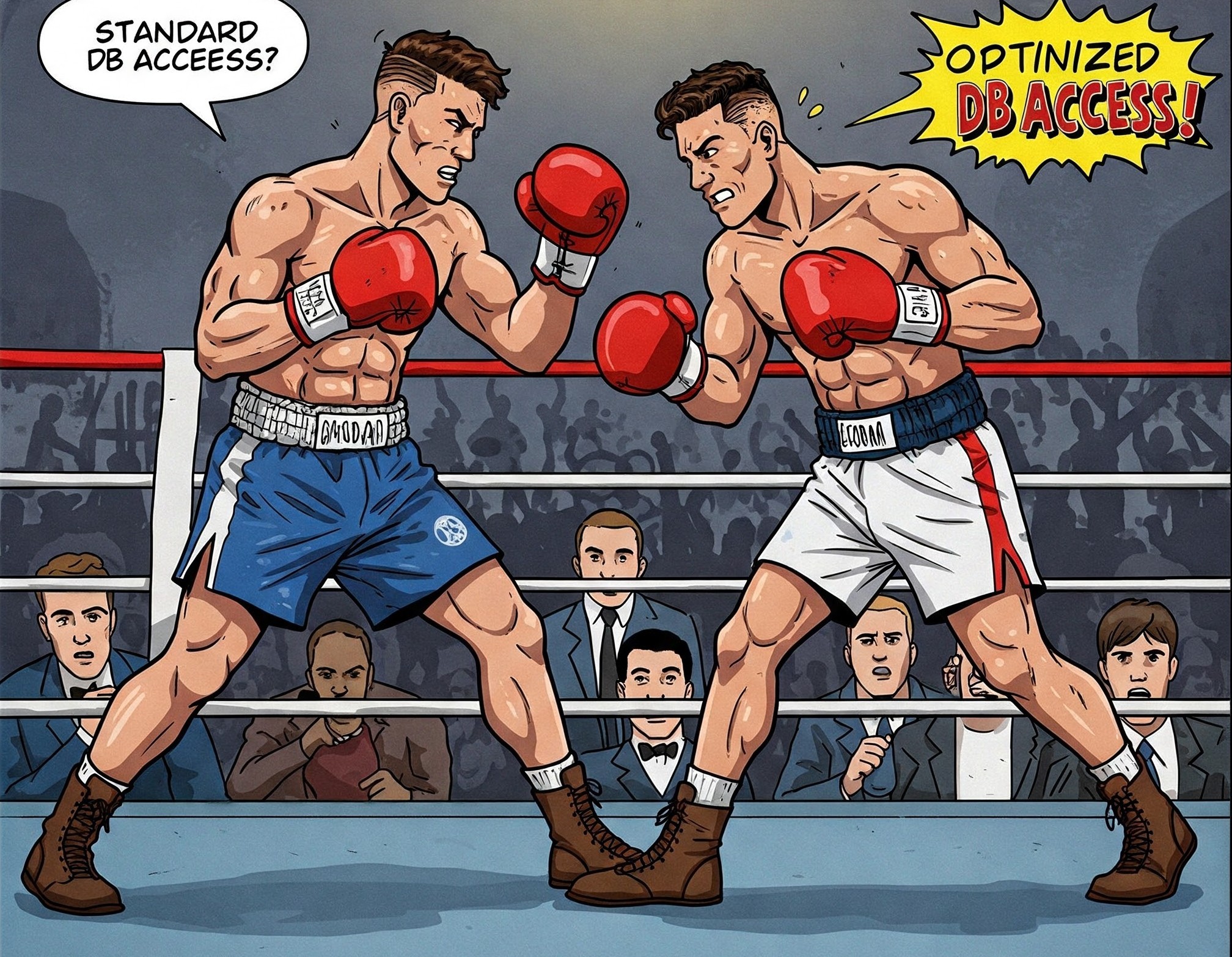 The Standard and Optimized DB Access in Programming